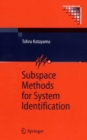 Image for Subspace methods for system identification  : a realization approach