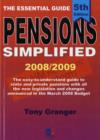 Image for Pensions simplified  : this book is thoroughly updated, following the 2008 Budget