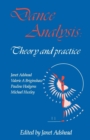 Image for Dance Analysis, Theory and Practice