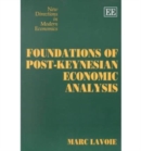 Image for Foundations of Post-Keynesian Economic Analysis