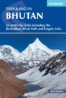 Image for Trekking in Bhutan  : 22 multi-day treks including the Jhomolhari, Druk Path and Dagala treks