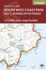 Image for South West Coast Path Map Booklet - Vol 3: Plymouth to Poole : 1:25,000 OS Route Mapping