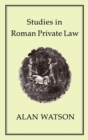 Image for Studies in Roman Private Law