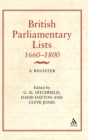 Image for British Parliamentary Lists, 1660-1880