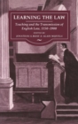 Image for Learning and law  : teaching and the transmission of law in England, 1150-1900