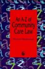 Image for An A-Z of Community Care Law