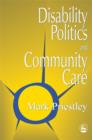 Image for Disability Politics and Community Care