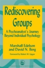 Image for Rediscovering groups  : a psychoanalyst&#39;s journey beyond individual psychology