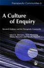 Image for A culture of enquiry  : research evidence and the therapeutic community