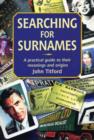 Image for Searching for surnames