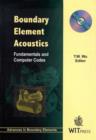 Image for Boundary element acoustics  : fundamentals and computer codes