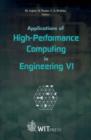 Image for Applications of high performance computing in engineering VI : 6th : International Conference