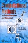 Image for Computational methods for smart structures and materials 2
