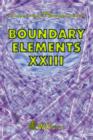 Image for Boundary elements 23 : 23rd