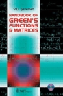 Image for Handbook on Green&#39;s Functions and Matrices