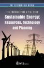 Image for Sustainable Energy : Resources, Technology and Planning