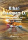 Image for Urban transport IX  : urban transport and the environment in the 21st century : 9th