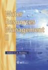 Image for Water resources management II