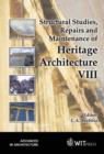 Image for Structural studies, repairs and maintenance of heritage architecture VIII