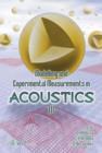Image for Modelling and experimental measurements in acoustics III