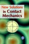 Image for New solutions in contact mechanics