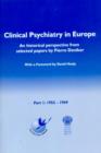 Image for Clinical Psychiatry in Europe