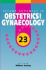 Image for Recent Advances in Obstetrics and Gynaecology