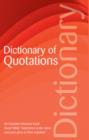 Image for The Dictionary of Quotations