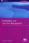 Image for Profitability and law firm management