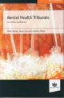 Image for Mental health tribunals  : law, policy and practice