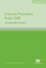 Image for Criminal Procedure Rules 2005  : case management resources