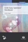 Image for CLSA duty solicitor&#39;s handbook