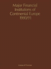 Image for Major Financial Institutions of Continental Europe