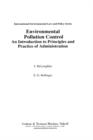 Image for Environmental Pollution Control:An Introduction to Principles and Practice of Administration