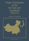 Image for Major Companies of the Far East and Australasia : v. 2 : East Asia