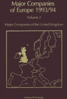 Image for Major Companies of Europe : Major Companies of the UK