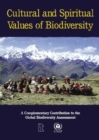 Image for Cultural and Spiritual Values of Biodiversity