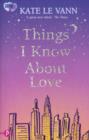 Image for Things I Know About Love