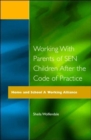 Image for Working with Parents of SEN Children after the Code of Practice