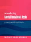 Image for Introducing Special Educational Needs