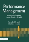 Image for Performance management  : monitoring teaching in the primary school