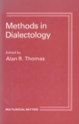 Image for Methods in Dialectology