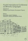 Image for Minority Language Conference (4th): Vol.II, Western + Eastern European Papers