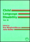 Image for Child Language Disability Vol 3 : Hearing Impairment
