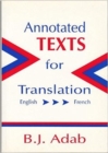 Image for Annotated Texts for Translation:English-French