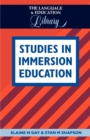Image for Studies in Immersion Education