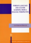 Image for Foreign language and culture learning from a dialogic perspective