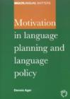 Image for Motivation in Language Planning and Language Policy