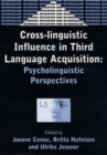 Image for Cross-linguistic influence in third language acquisition: psycholinguistic perspectives : 31