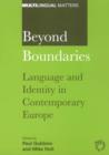 Image for Beyond boundaries  : language &amp; identity in contemporary Europe